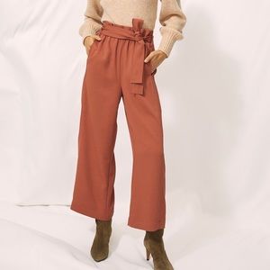 ARITZIA WILFRED Paperbag Tie Pants Spice Color 8